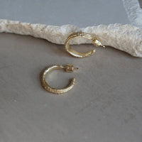 Ravine Earrings Gold | Annie Mo's