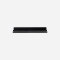 Simple Black Shelf 43cm