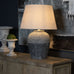 Amalfi Grey Stone Carved Lamp 70cm | Annie Mo's