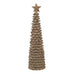 Large Beige Cedar Tree With Star 38cm | Annie Mo's