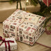 Christmas Stamps Wrapping Paper 5 Metre Roll