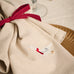 Goose Motif Linen Coloured Napkin 40x40cm