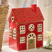 Red Roof Gingerbread House - for Tealights 17cm