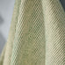 Cotton Tea towel with Dark Green and Natural Stripes