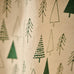 Cotton Tea towel with Dark Green Trees | Annie Mo's