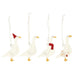 Nostalgic Four Assorted Hanging Geese | Annie Mo's