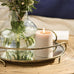 Mirrored Decorative Tray with Handles 31cm