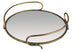 Mirrored Decorative Tray with Handles 31cm