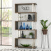 Tivoli Peppercorn Oak Open Display Unit