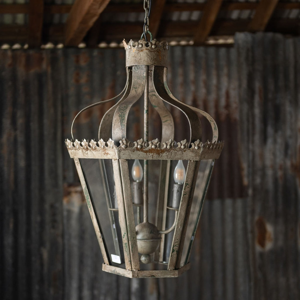 Three Bulb Iron Pendant