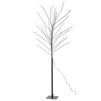 4.5Ft LED Lit Brown Tree 140cm | Annie Mo's