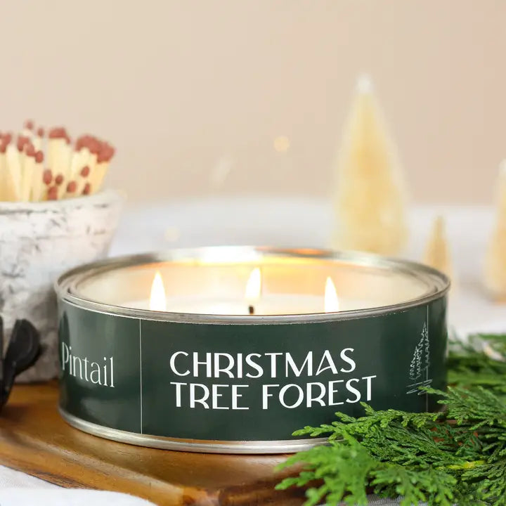 Christmas Tree Forest Triple Wick Candle | Annie Mo's