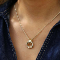 Fuse Necklace Gold | Annie Mo's