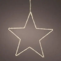 Mains Operated warm White LED Star Suitable for Outdoors 58cm  | Annie