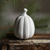 Tranhult Min Matt White Ceramic Pumpkin 7cm | Annie Mo's 