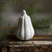 Hillinge Mini Matt White Ceramic Pumpkin 6.5cm | Annie Mo's 