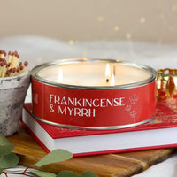 Frankincense & Myrrh Triple Wick Tinned Candle | Annie Mo's