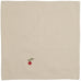 Red Bauble on Spruce Twig Motif Linen Coloured Napkin 40x40cm