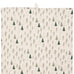 Cotton Tea towel with Dark Green Trees