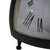 Pyramid Mantel Clock Black 31cm