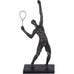 Tennis Player Sculpture 38cm