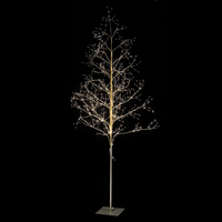 7ft Lit Golden Outdoor Tree 213cm | Annie Mo's