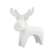 Ivan White Matt Ceramic Reindeer 8cm