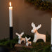 Ivan White Matt Ceramic Reindeer 8cm