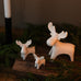 Ivan White Matt Ceramic Reindeer 8cm