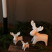 Ivan White Matt Ceramic Reindeer 15cm