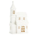 Byn White Matt Ceramic House 25cm