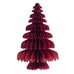 Granstad Large Red Christmas Tree Paper Decoration 30cm