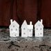 Byn White Matt Ceramic House 16cm