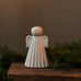 Saga Matt White Ceramic Angels - Size Choice