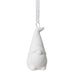 Malte Mini Hanging White Matt Ceramic Decoration 5cm