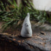 Melvin Mini White Matt Ceramic Decoration 5cm | Annie Mo's