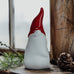 Albert Red and White Matt Ceramic Decoration 17cm | Annie Mo's