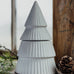 Skogsvik Matt White Ceramic Christmas Tree Jar 19cm