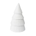 Skogsvik Matt White Ceramic Christmas Tree Jar 19cm