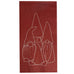 Tomtar Red Napkins - Pack of 16