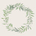 Green Wreath Napkins - Set of 20 per Pack 33x33cm