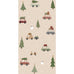 Cars and Trees Christmas Napkins 16 per Pack 40x40cm