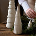 Grandalen White Ceramic Christmas Tree 20cm