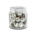 Adisa Bauble Jar - Antique Silver - Set of 16