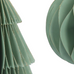 Assorted Set of Two Pale Green Paper Honeycomb Baubles