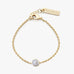 Birthstone Bracelet Gold - Choice of Month Stones