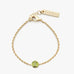 Birthstone Bracelet Gold - Choice of Month Stones