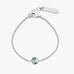 Birthstone Bracelet Silver - Choice of Month Stones