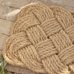 Braided Coconut Fibres Doormat 45cm