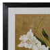 Framed Set of Four White Florals Wall Art 60cm